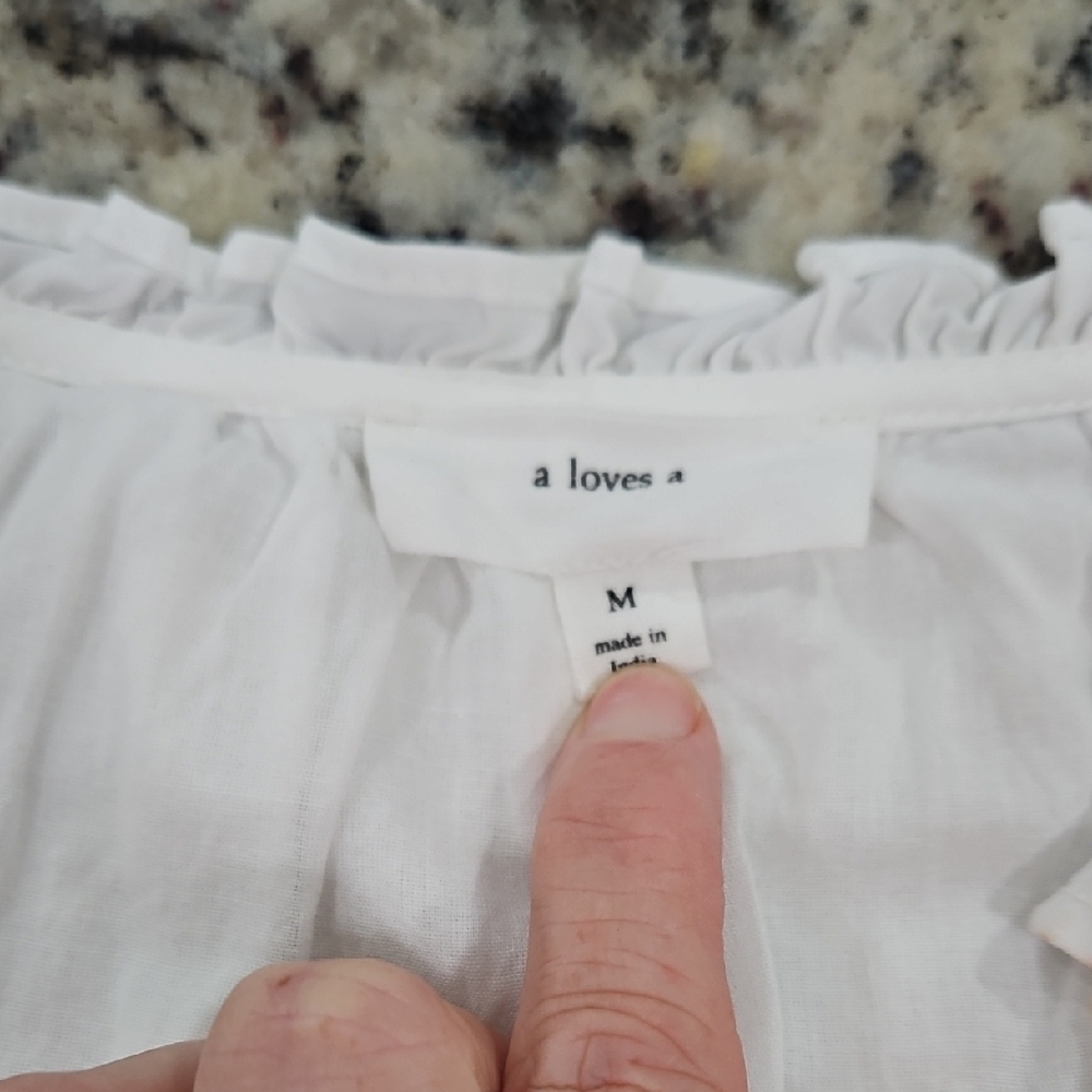Chic White Ruffle Sleeve Mini Dress - Picture 5 of 6